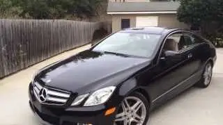 2011 Mercedes E350 Coupe Tour