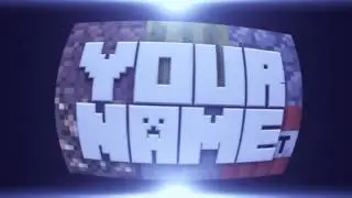 Free 3D Intro #2 | Minecraft (Cinema 4D Template)