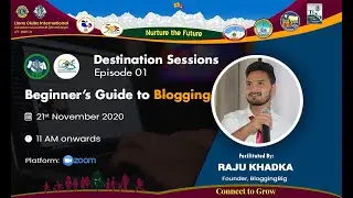 Beginner's Guide to Blogging ft. Raju Khadka | BloggingBig | Blogging Possibilities