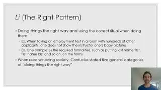 Module 9 Confucianism
