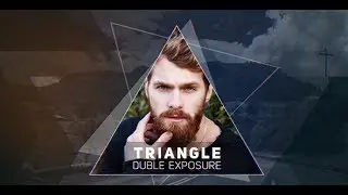 Triangle Double Expo - After Effects Template