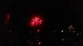 Finland new year fireworks 2014