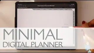 2022 Digital Planner Minimal - Everyday Journal