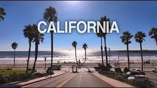 Driving Southern California San Diego Coast 4K HDR | Oceanside to La Jolla
