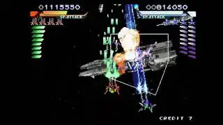 RayStorm (PS1) - Arcade Mode Doubleplay on hardest difficulty