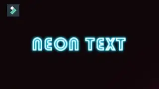 How to Create (Neon Text Glow Effect )