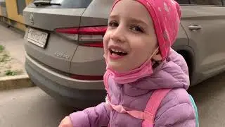 Первая прогулка в эпидемию - вышли на воздух в ЖК Царицыно.