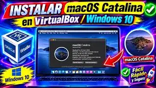 Instalar MacOS Catalina en VirtualBox/windows 10