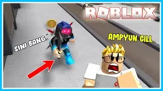BANG CUPU DIJEBAK MIKOCIL DI ROBLOX MM2?! KABUR JANGAN KETANGKAP