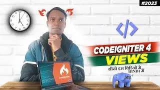 Codeigniter 4 view | Codeigniter 4 echo view | How to create view in codeigniter 4 | Render view