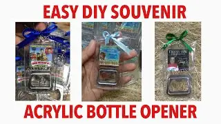 Acrylic Bottle Opener Souvenir