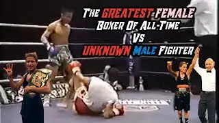 UNDEFEATED Female vs Unknown Male In BOXING
