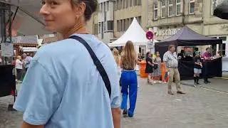 Münster, Germany 🇩🇪 City Tour /4K/Street walk/Stadt Zentrum