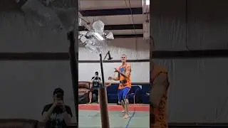 Rope Dart Ice Breaking #martialarts #flowarts #bensei #ropedart #ropedartacademy