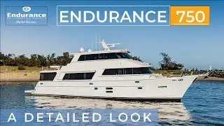 Endurance 750 - Luxury Trawler Yacht by Hampton Motor Yachts