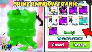 INSANE OFFERS for 1/1 Shiny Rainbow Titanic Jellyfish in Pet Simulator 99!