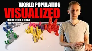 Where do People Live in 2022? - World Population Visualized