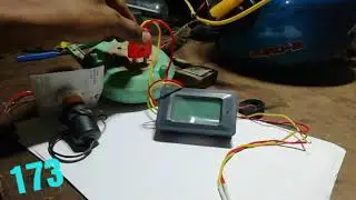 Electric power indicator LED