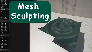 Sculpting meshes in Unreal engine 5