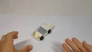 Обзор моей  lego самоделки Porshe