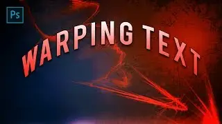 How to Warp/Bend Text - Photoshop CC 2017