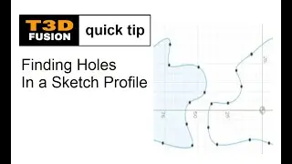 Fusion 360 finding holes in Sketch Profiles