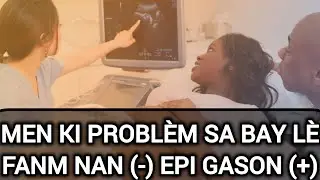 MEN KI PROBLÈM SA BAGAY LÈ FANM NAN REZUS (-) EPI NÈG LA REZUS ( +).