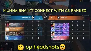 Munna Bhai yt connect in my match🤩 3 Vbadge players in 1match😲 maranaam guys😈
