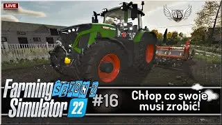 LIVE | Farming Simulator 22 - #16 "Chłop co swoje musi zrobić"