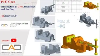Introduction to PTC Creo Assembly and Drafting | PTC Creo Course