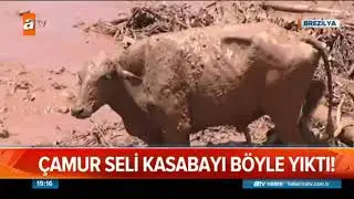 Brezilyada Maden Atık Barajı Çötü 9 Ölü 150 Kayıp