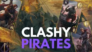 GWENT | PATCH 11.11 | SKELLIGE | Onslaught - This clashy Pirates will wipe the board!