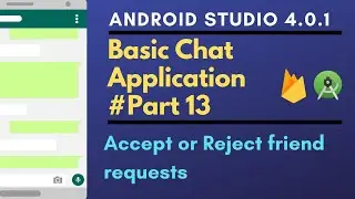 How to make Chat Application using Android Studio #Part 13 | Prego Coding Classes