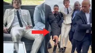 Jack Harlow Gets Carried At Kentucky Derby To Protect Shoes