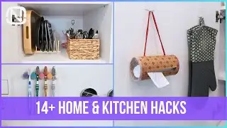 14+ Must-Try DIY HOME and KITCHEN HACKS for organization lovers