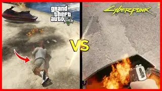 GTA 5 vs Cyberpunk 2077 Physics Comparison