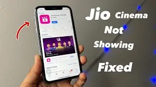 Jio Cinema not showing in Appstore