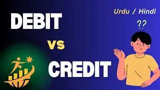 Debit VS credit it's differences & meaning /golden rules of accounting.