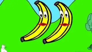 French Food song for Children Les Grandes Bananes