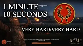 Julii Short Campaign Very Hard/Very Hard in 1 Minute 10 Seconds