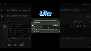Getting Google News using python|| Python helper|| #shorts #code #pythonprogramming