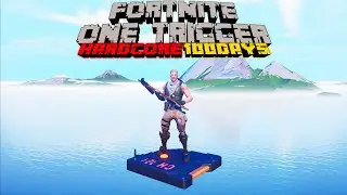 How YOU Can Survive Fortnite ONE TRIGGER 100 DAYS? + ACHIEVEMENTS - MAP CODE: 2668-5883-1928