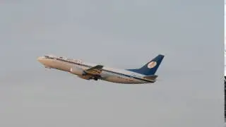 Belavia Boeing 737-3K2 EW-308PA  Minsk National Airport, Belarus (25.08.2017)
