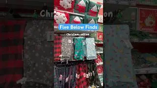 🎄🛍️ Five Below Finds: Christmas edition (+extra finds) #shorts #short