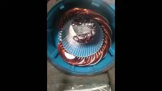 aprenda bobinado generado imbrincado  4 b/g acomodar las bobinas  en orden #mantenimientoelectrico