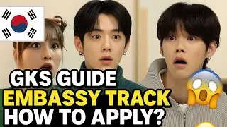 How to apply fully funded gks through embassy track 😳👻