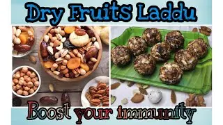 DRY FRUITS HEALTHY LADDU | BOOST YOUR IMMUNITY IN WINTERS WITH THIS RECIPE | SUMAN'S WORLD