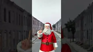 Santa Claus Trappin in the Hood Freestyle #rap #shorts #trap #thug