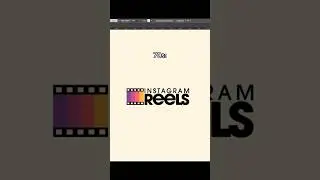 Instagram Reels logo inspired by different decades #logo #retro #youtube #reels