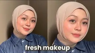 TUTORIAL MAKEUP FRESH KAYAK HABIS MANDI - Anti Kusam & Awet Seharian! | Beginner Friendly
